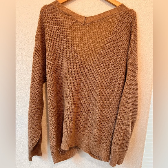 💛Sweet Wanderer Loose Knit Pull Over Sweater - Picture 2 of 4